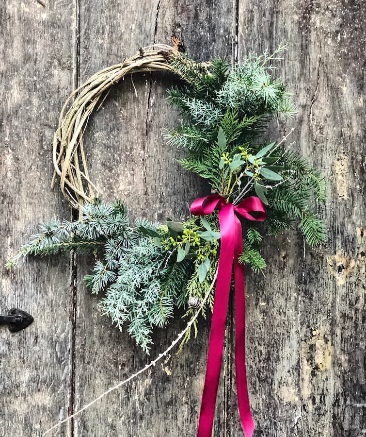 scandi wreath